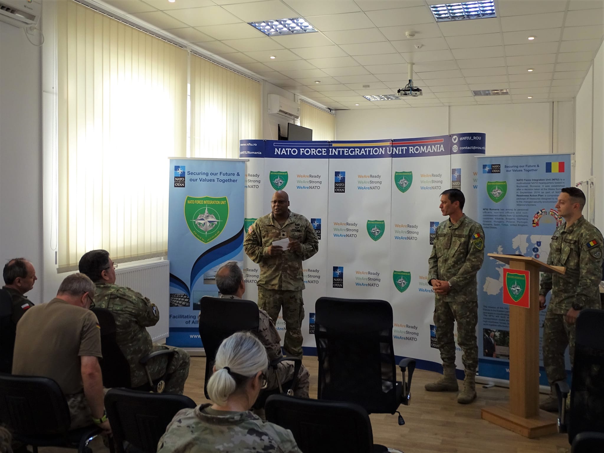 Farewell Ceremony for LTC Travis Coates