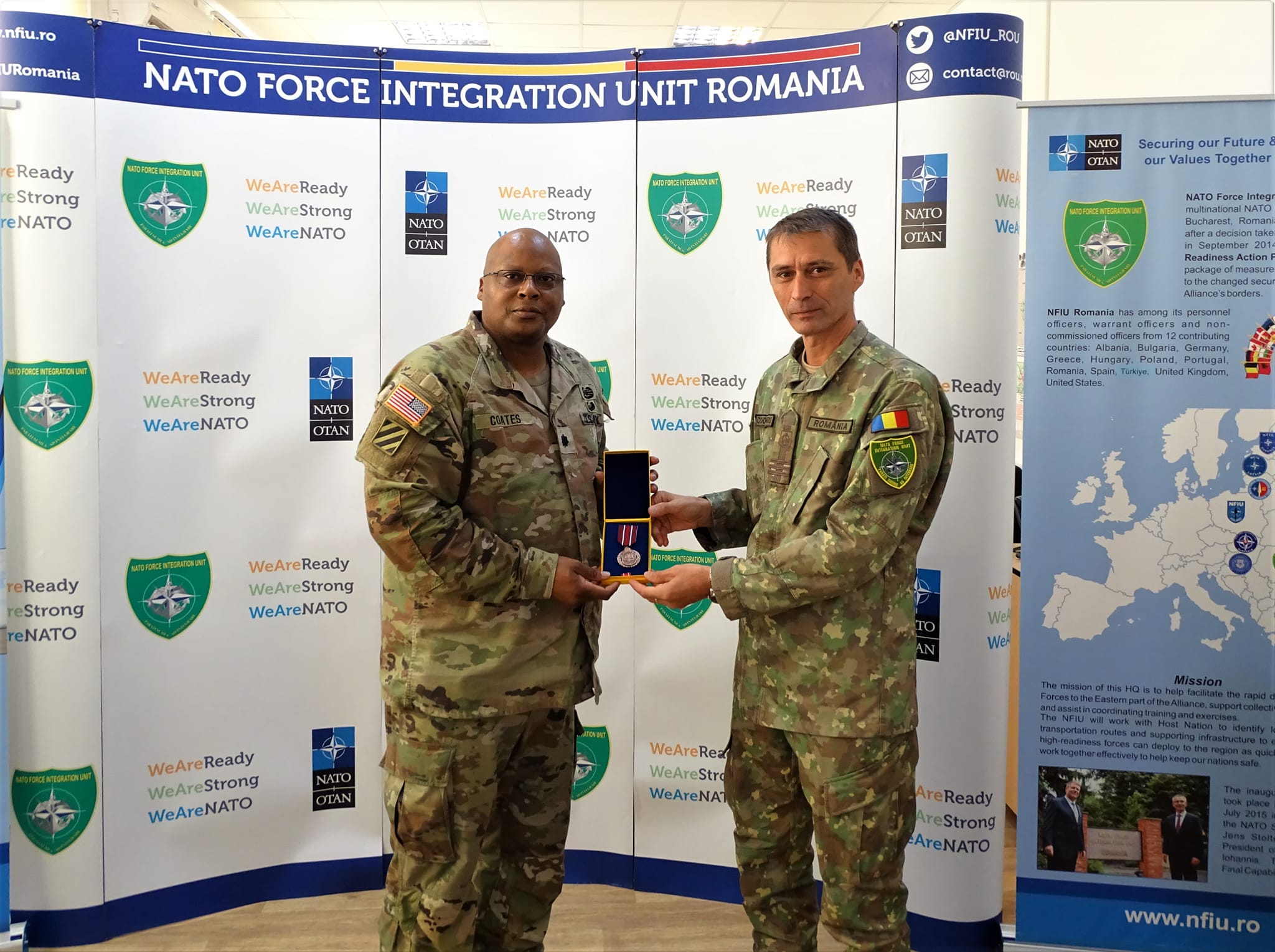 Farewell Ceremony for LTC Travis Coates