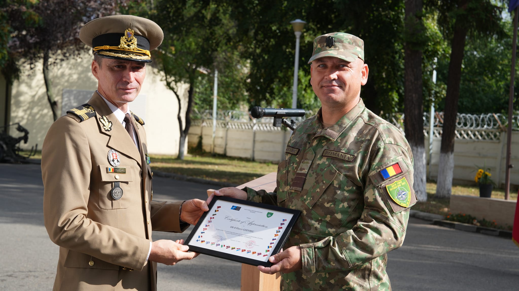 Today we celebrated the 9th anniversary of NATO Force Integration Unit Romania! 